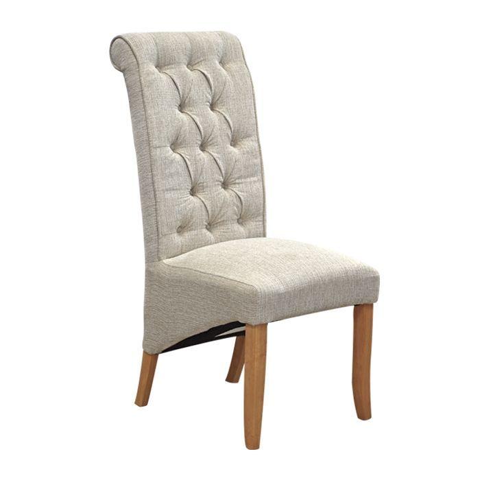 Juego Comedor Timber 6 Sillas Tapizadas Beige Tripton-4