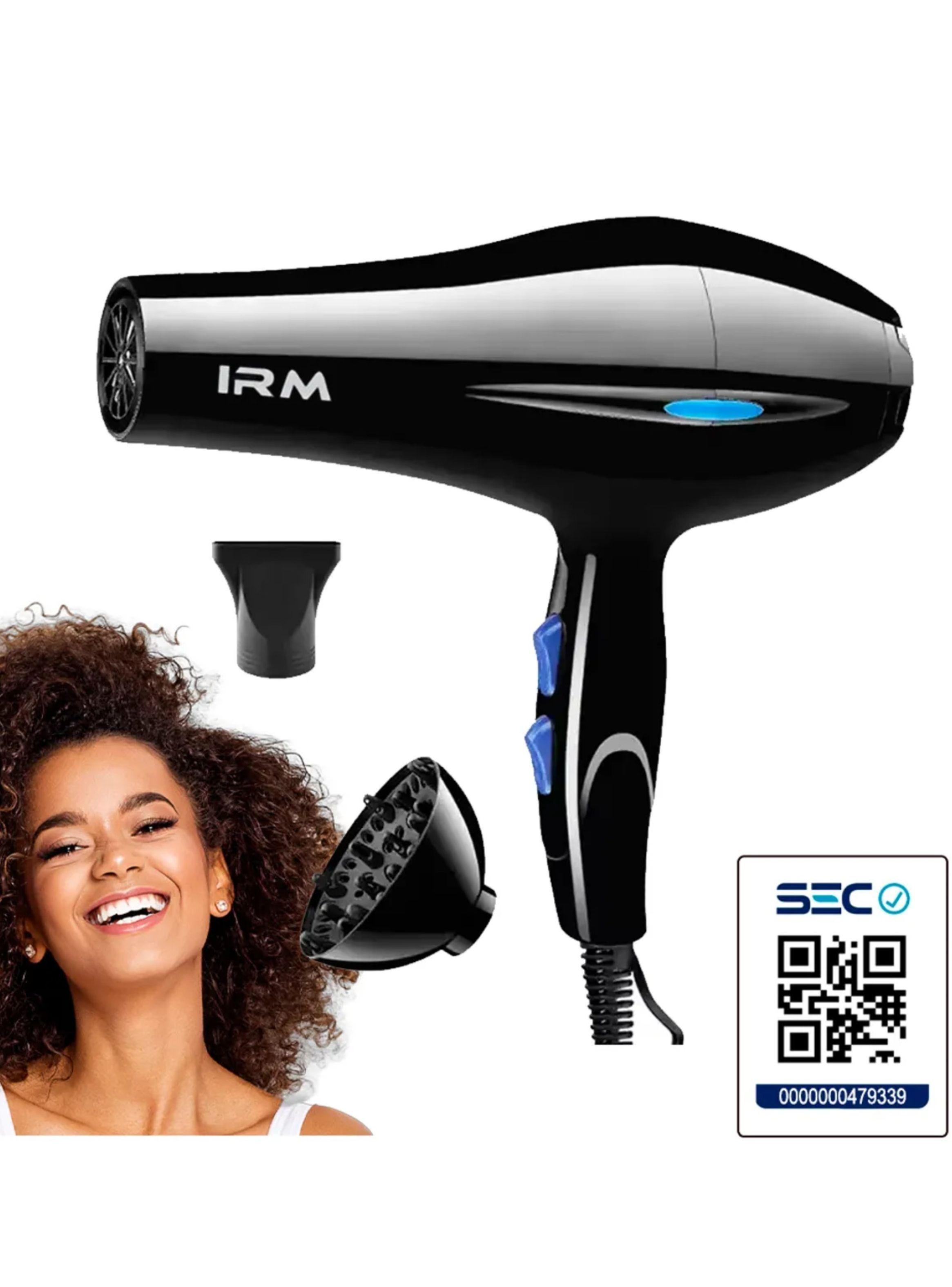 Secador de pelo potente 3 500W 3 temperaturas y 2 velocidades-2