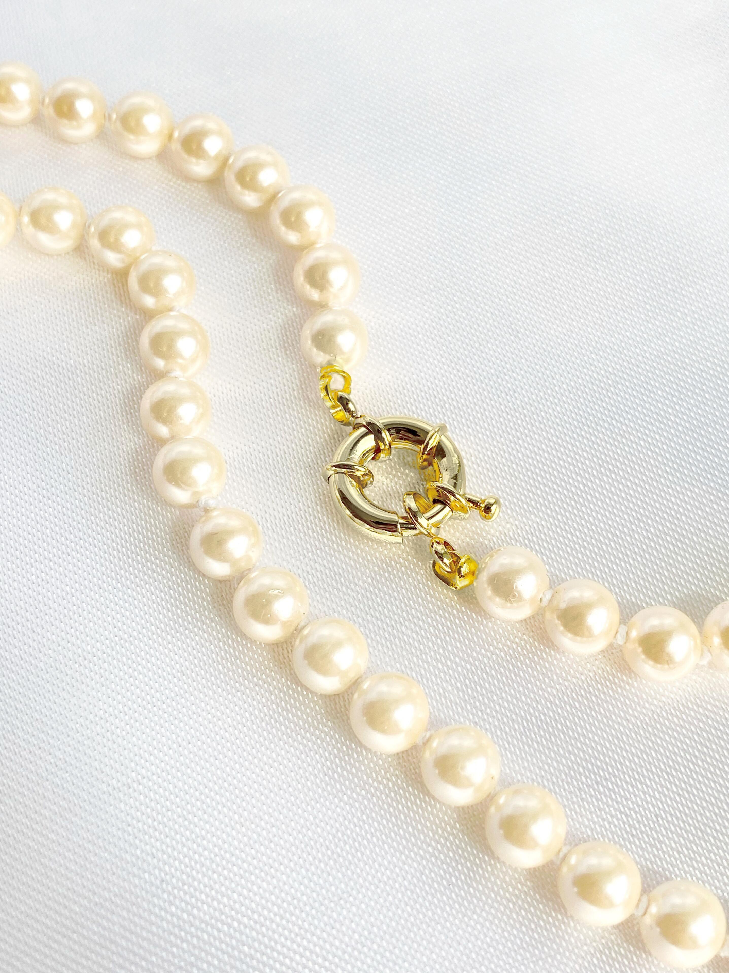 Collar de Perla de 6mm Mallorca Classica 50cm-3