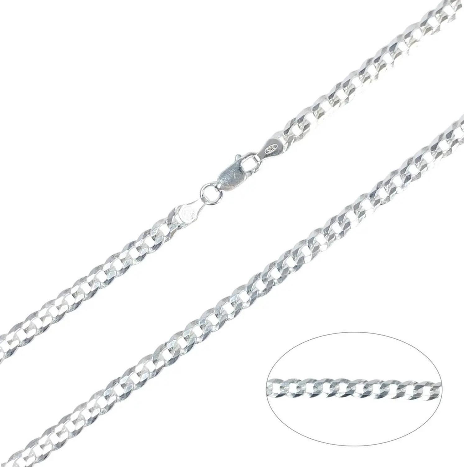 Cadena Hombre Grumet Plata 925 45cm 9,7g Plateado-2