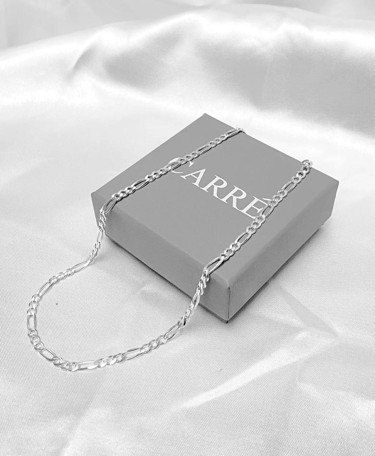 Cadena De Plata 925 Para Hombre Plateado-0