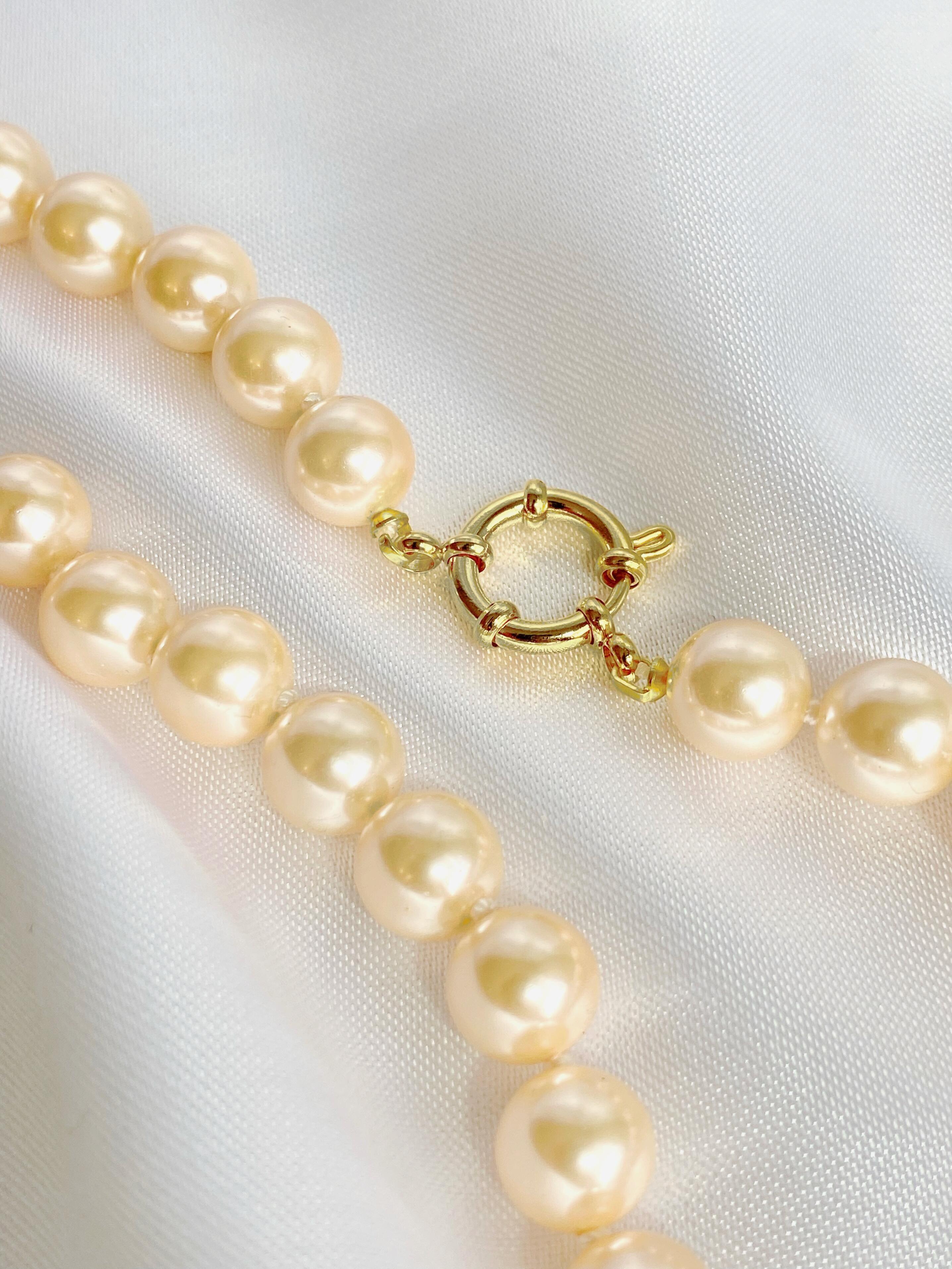 Collar de perla 10mm de la marca Mallorca 45cm-2