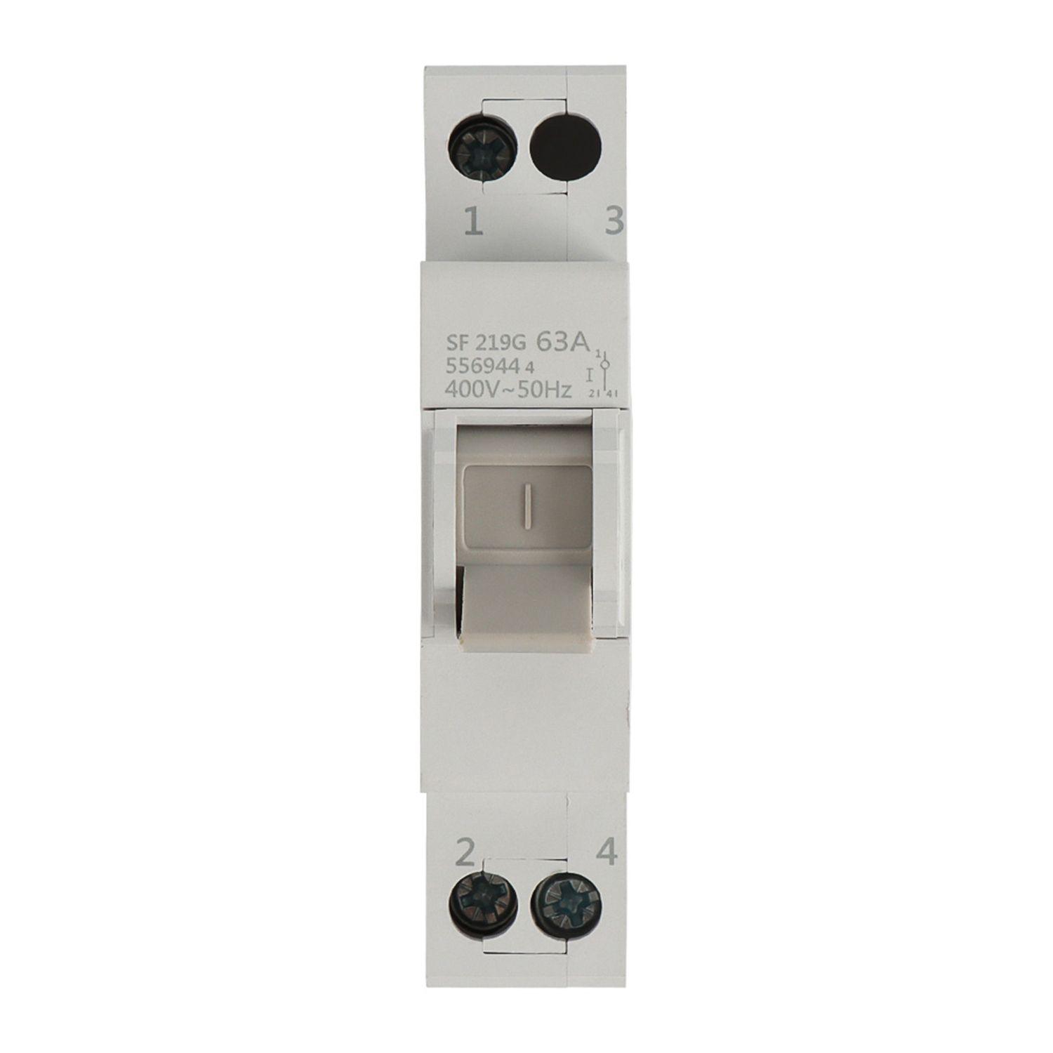 Selector Conmutador 1p 63a Riel din Solar-1