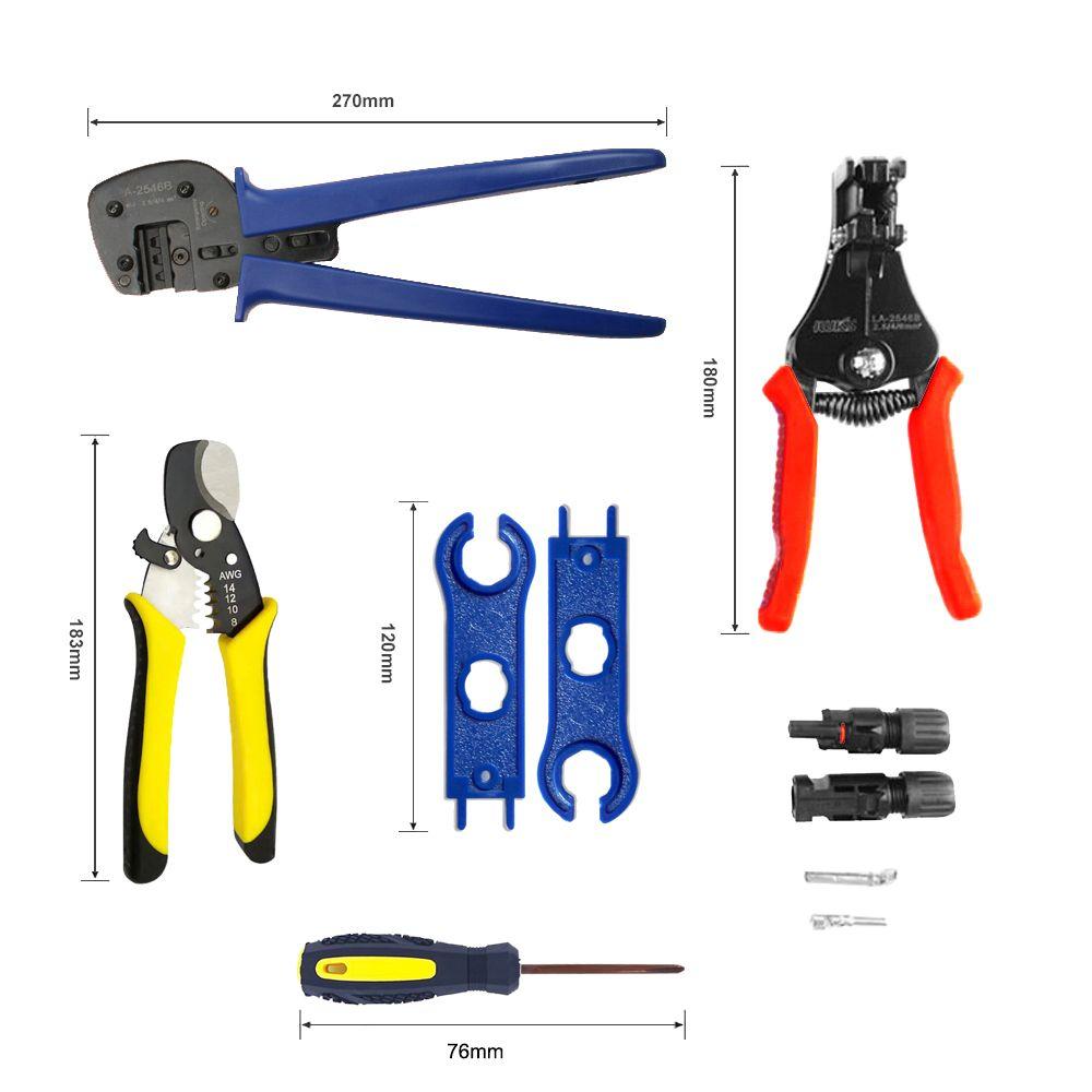 Kit De Herramientas Crimpado Solar Mc4 Soliot-2