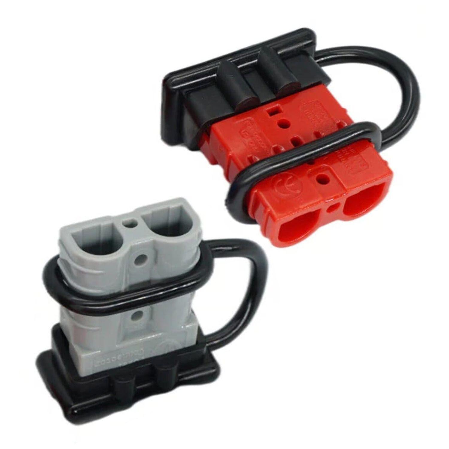 Tapa de Goma Para Conectores Anderson 50A Negro-2