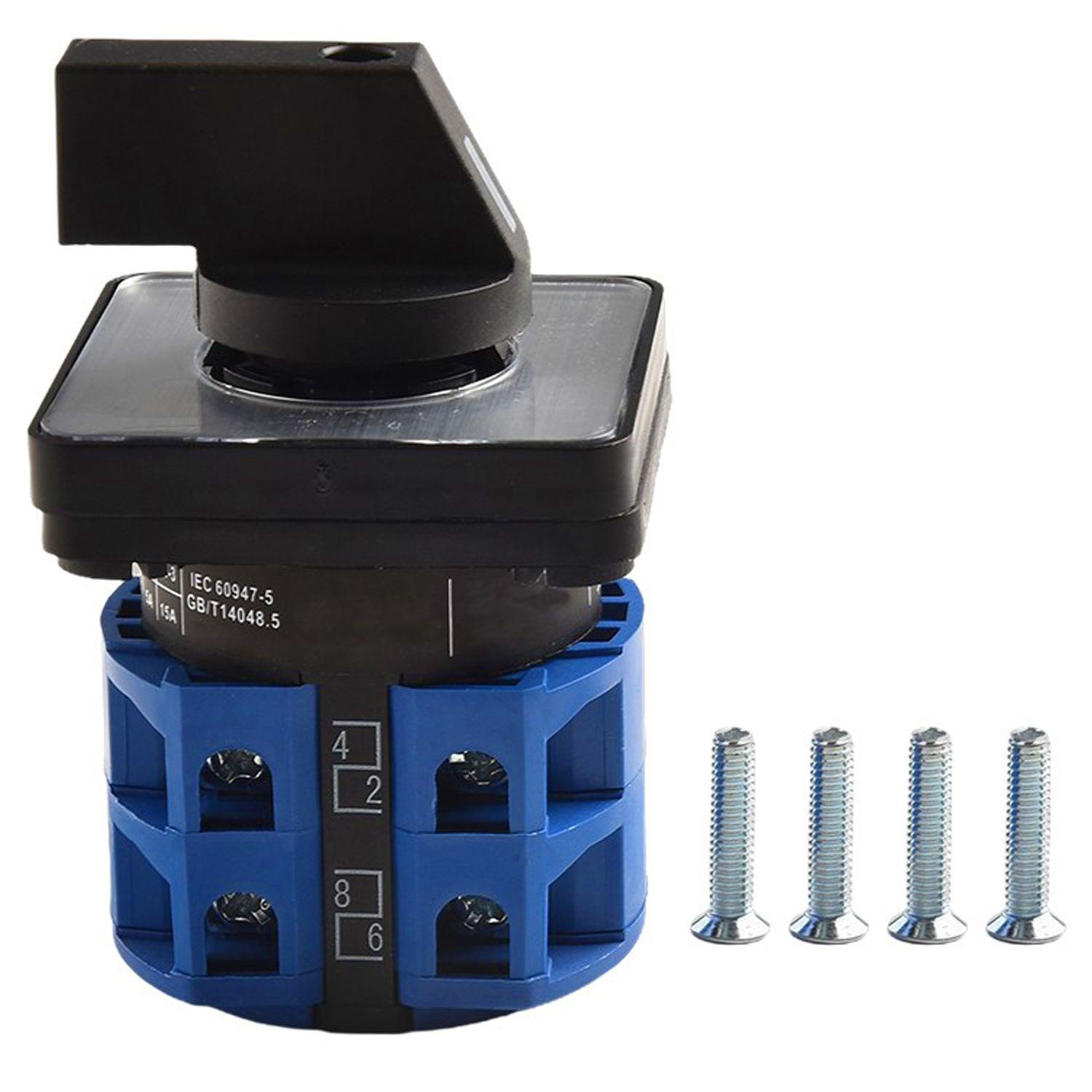 Selector Pacco 25a Conmutador 3 Posiciones 1-0-2-4