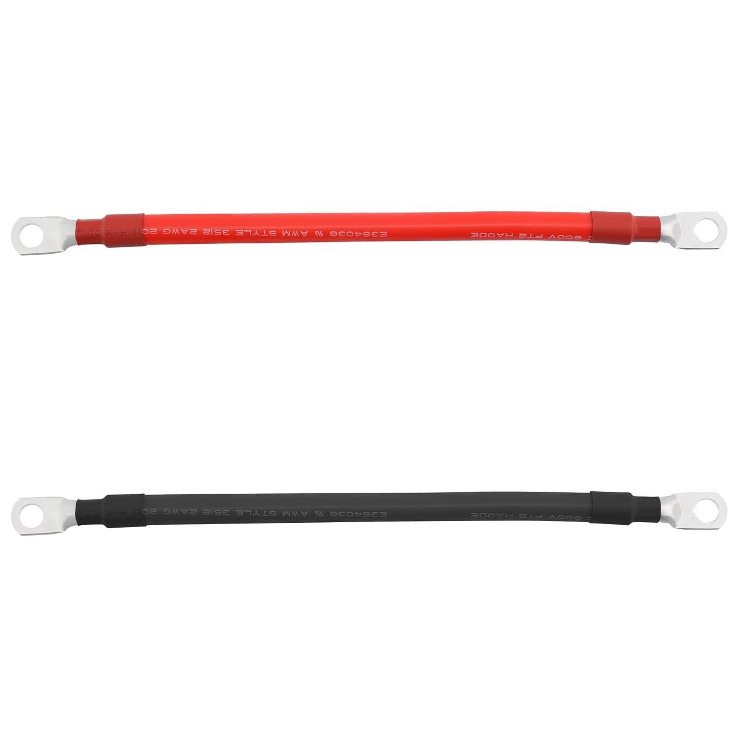 Par Cables Para Batería 20cm Sección 35mm2 M8-2