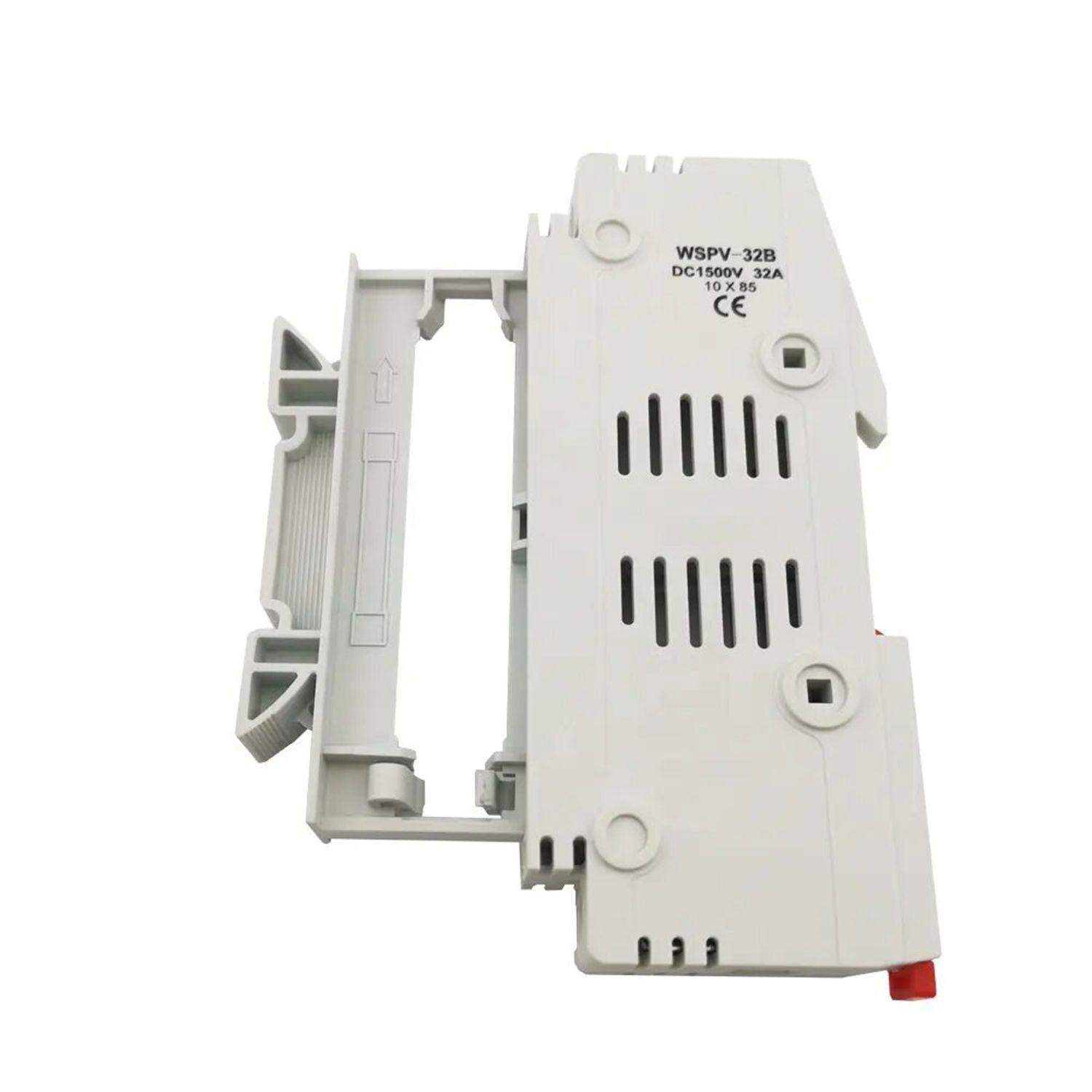 Portafusible Con Fusible 1500vdc 32a 10x85mm Fotovoltaico-3