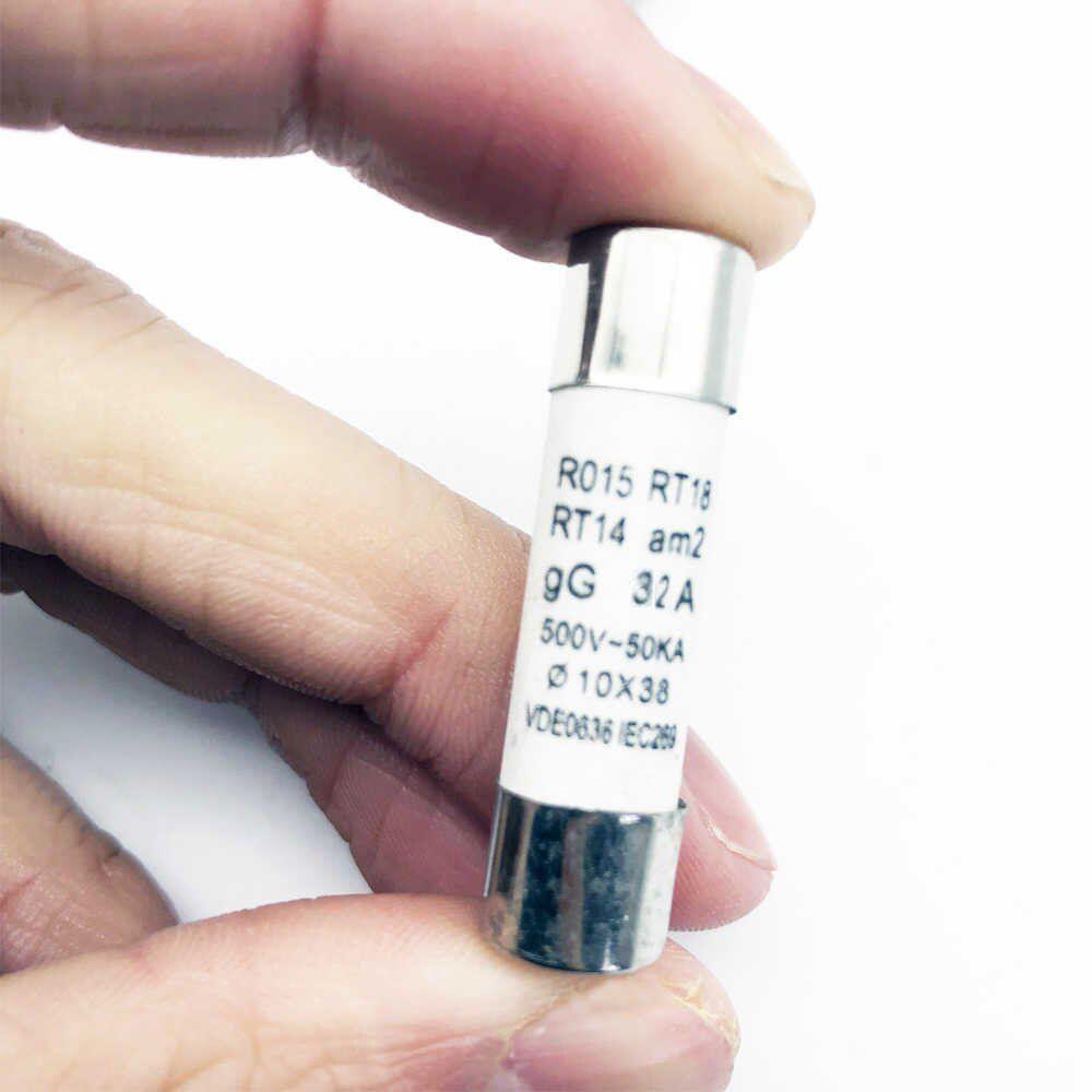 Pack 5 Fusibles 32a 10x38mm Soliot-2