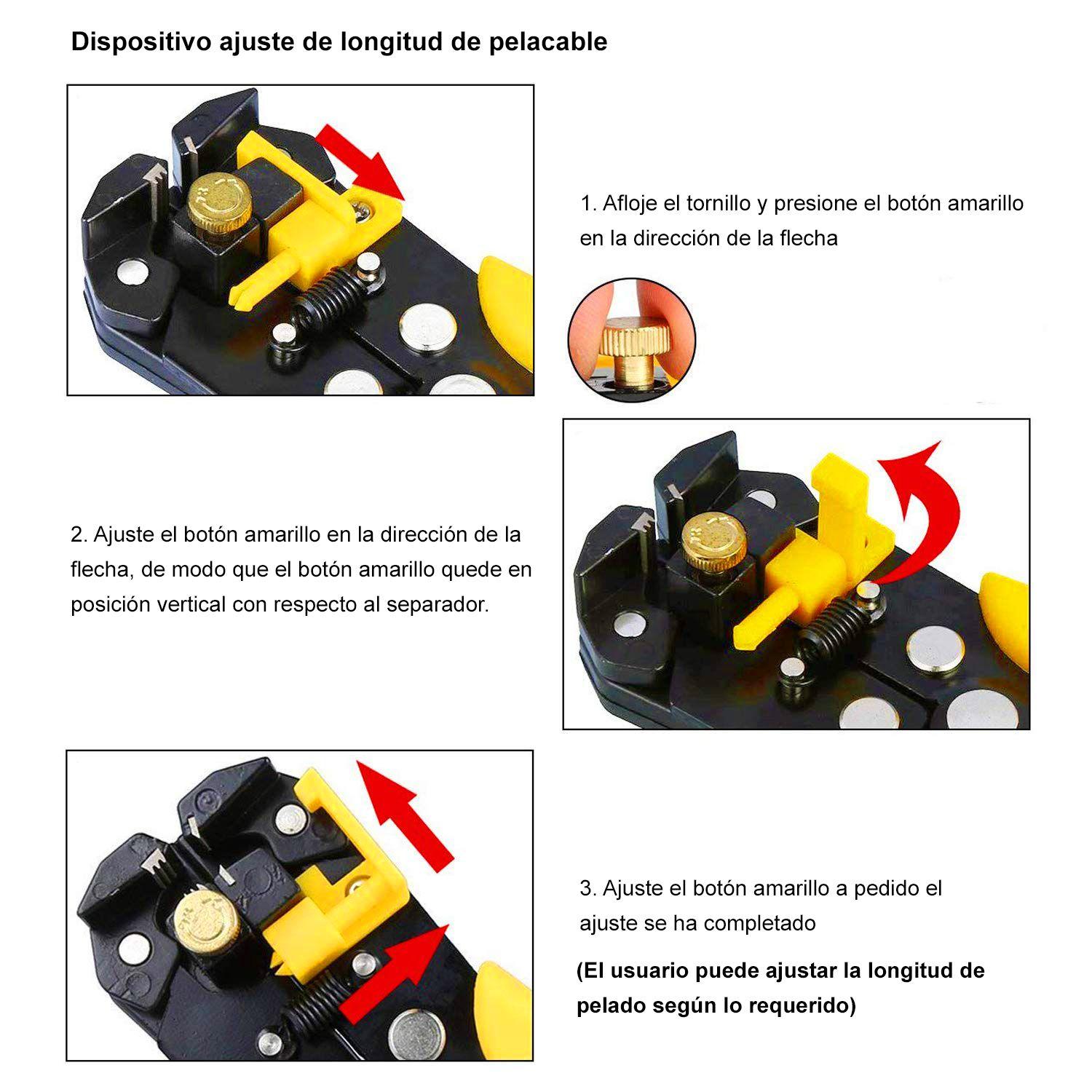 Alicate Pelacable Automático 0.2-6mm²-4