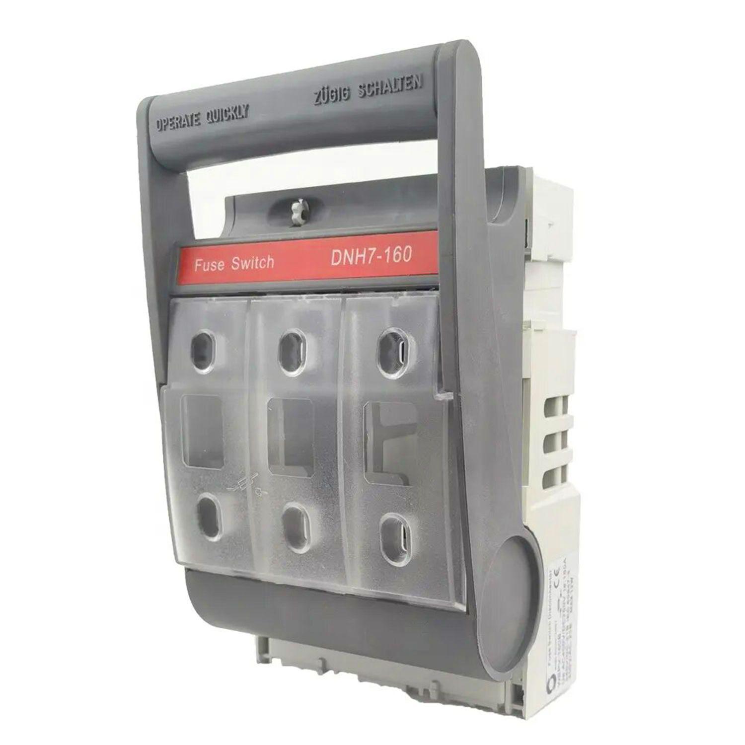 Desconector 3p 160a 400VAC 250VDC Para Fusibles NH00-0