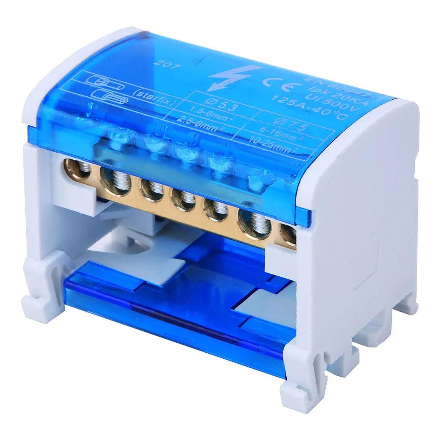 Repartidor Bipolar 2x7 Polos 125Amp-1