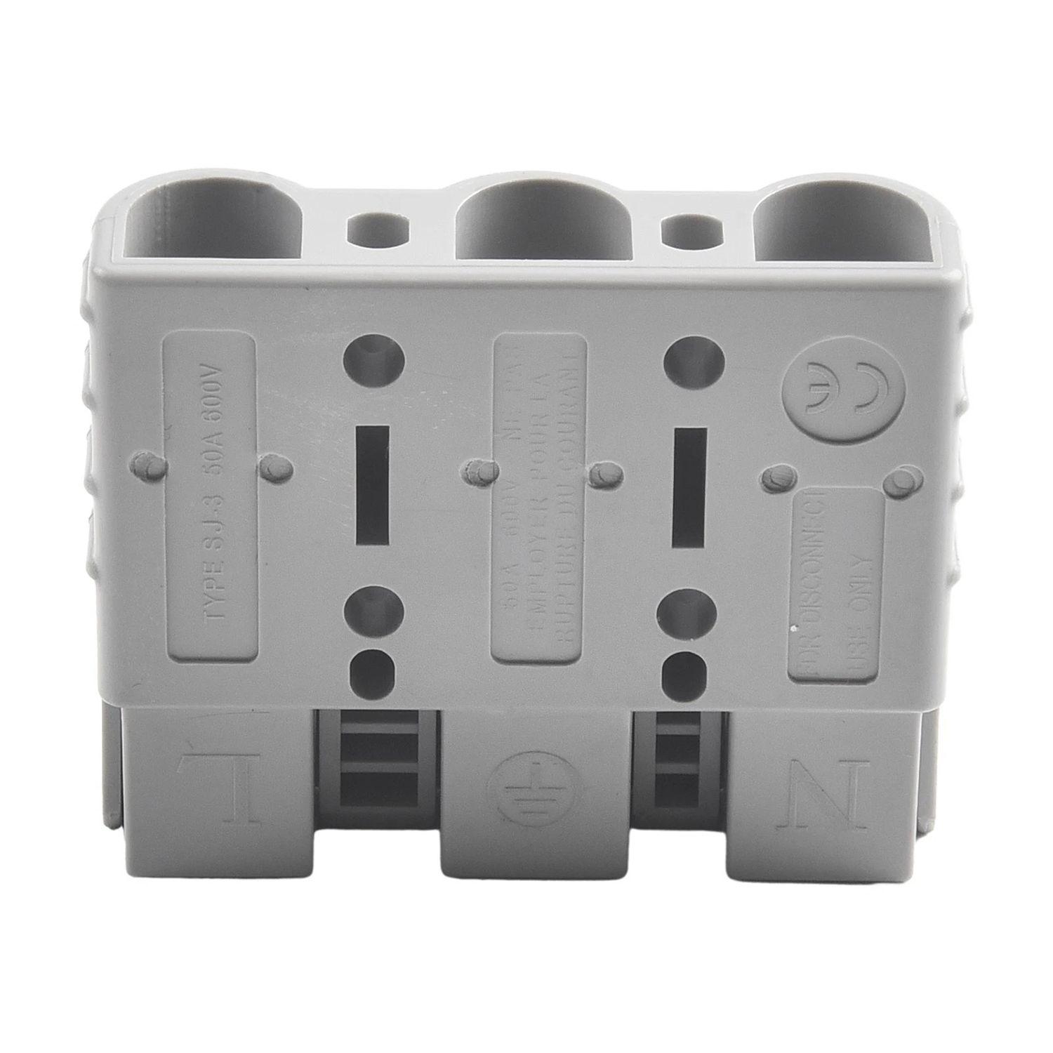 Conector Baterías Anderson 50a 3 polos 8-16mm2-2