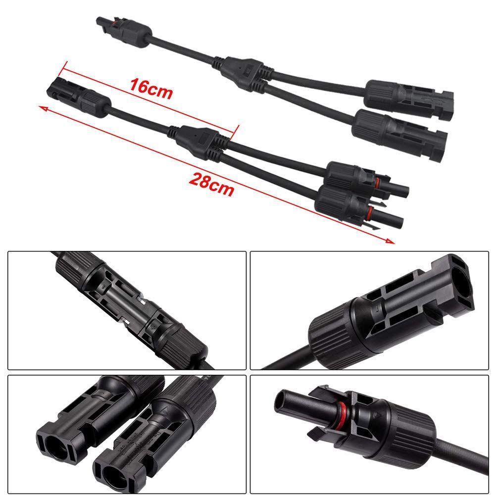 Par Conector Mc4 2 A 1 Extension-3