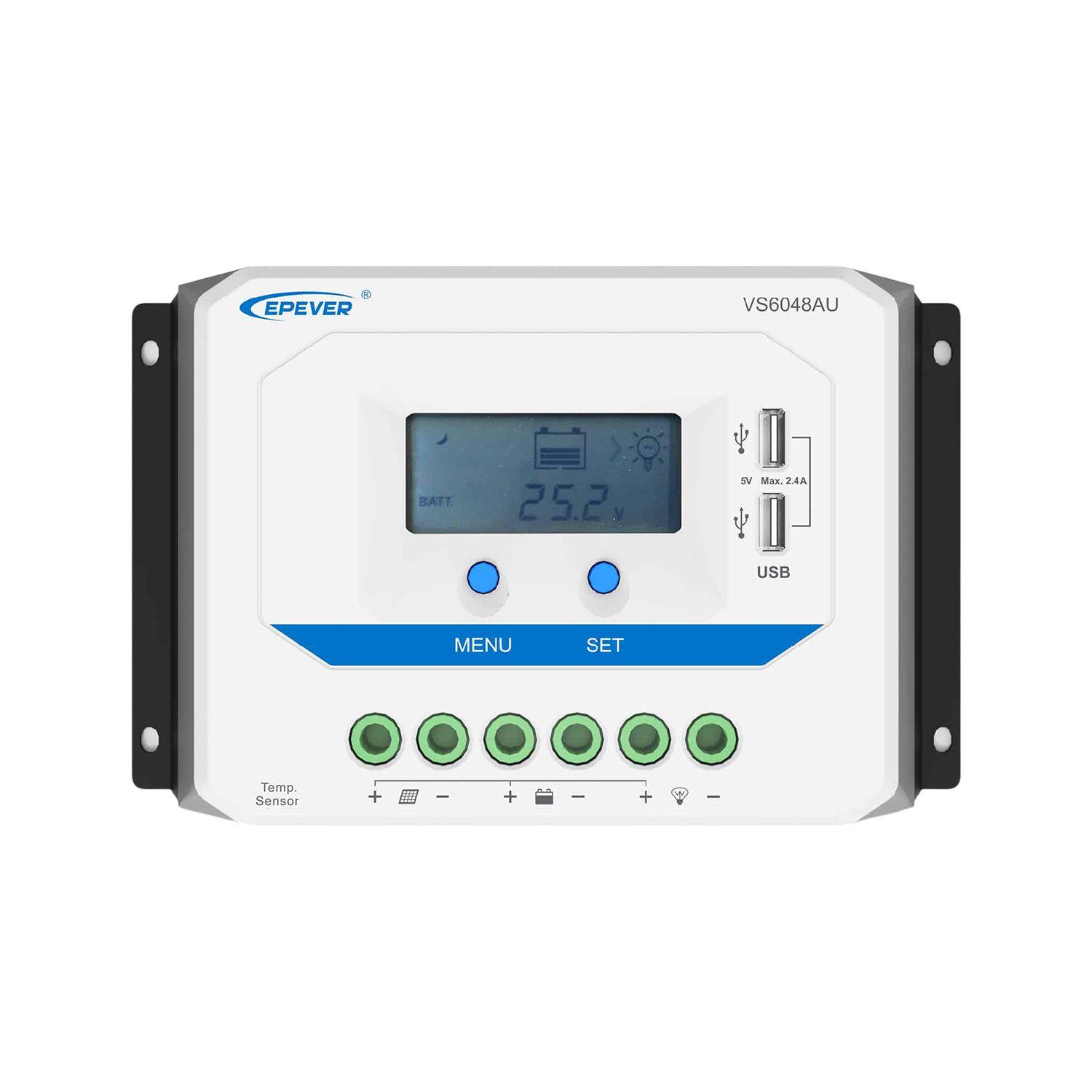Controlador De Carga Pwm Epever 60A 12/24/36/48V-0
