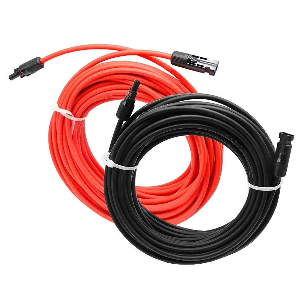 Cable Solar 6mm2 Con Conector Mc4 10 Mts-0