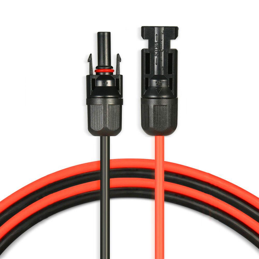 Cable Solar 6mm2 Con Conector Mc4 10 Mts-1