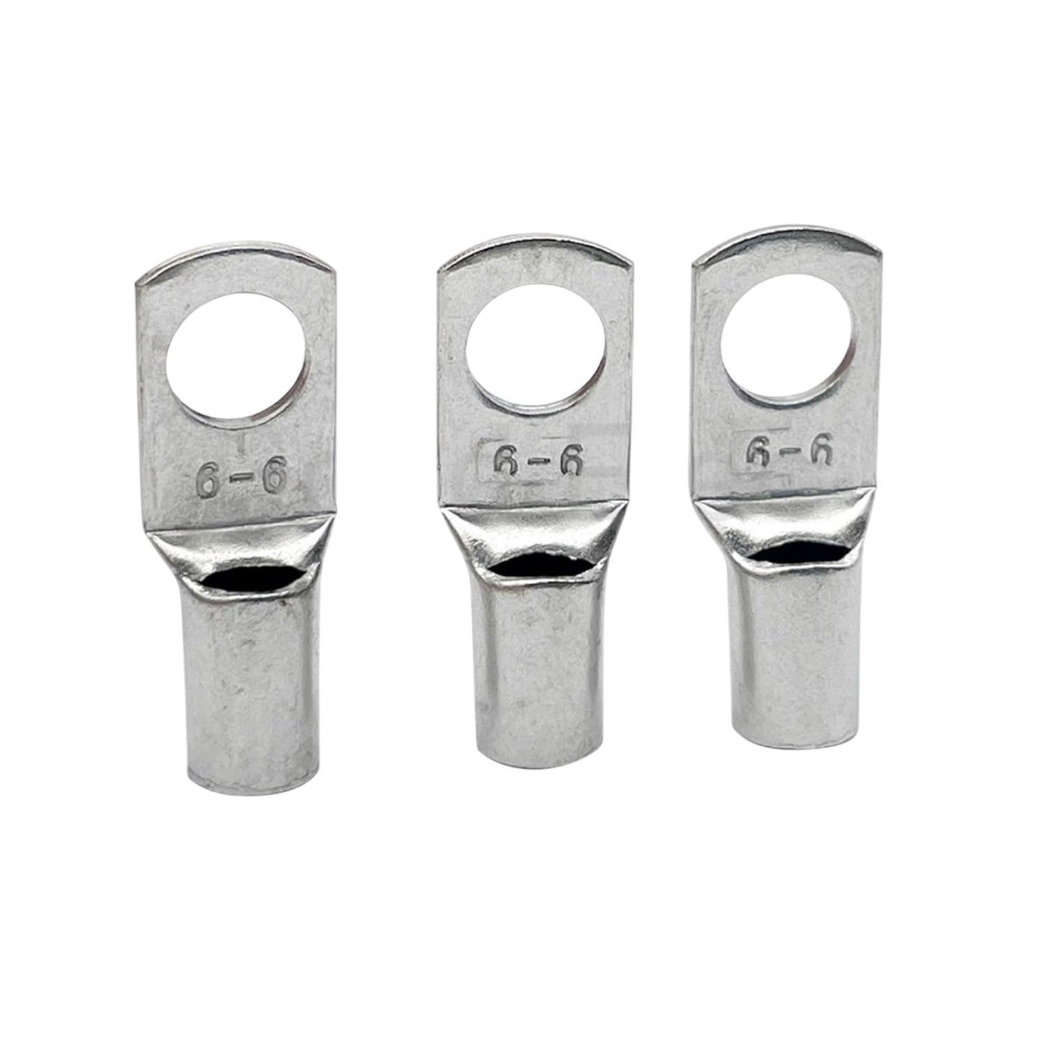 Pack 100 Terminales Ojo Batería Cable 6mm2 6,4mm Sc6-6-2