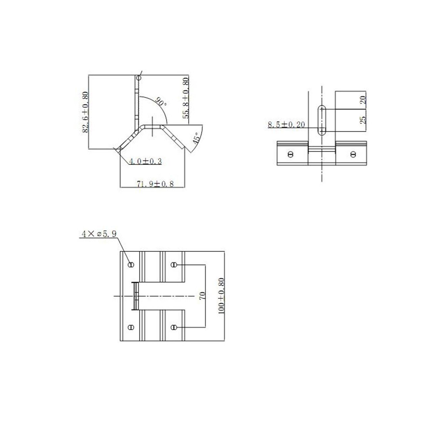 Anclaje Trapezoidal Riel Vertical GRD-SS-01-4