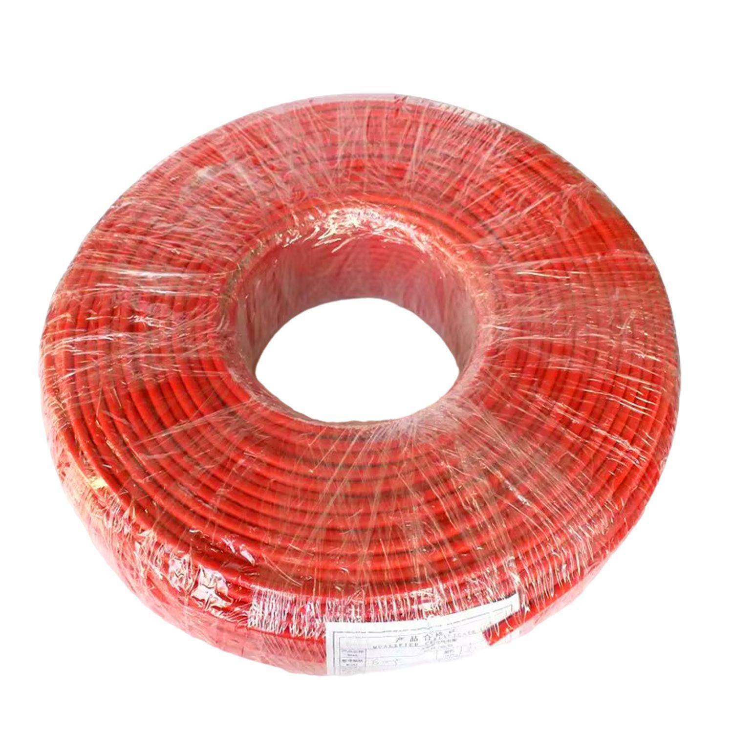 Cable Solar 4mm2 Rollo 200mts Rojo Libre Halógenos H1z2z2-k-0