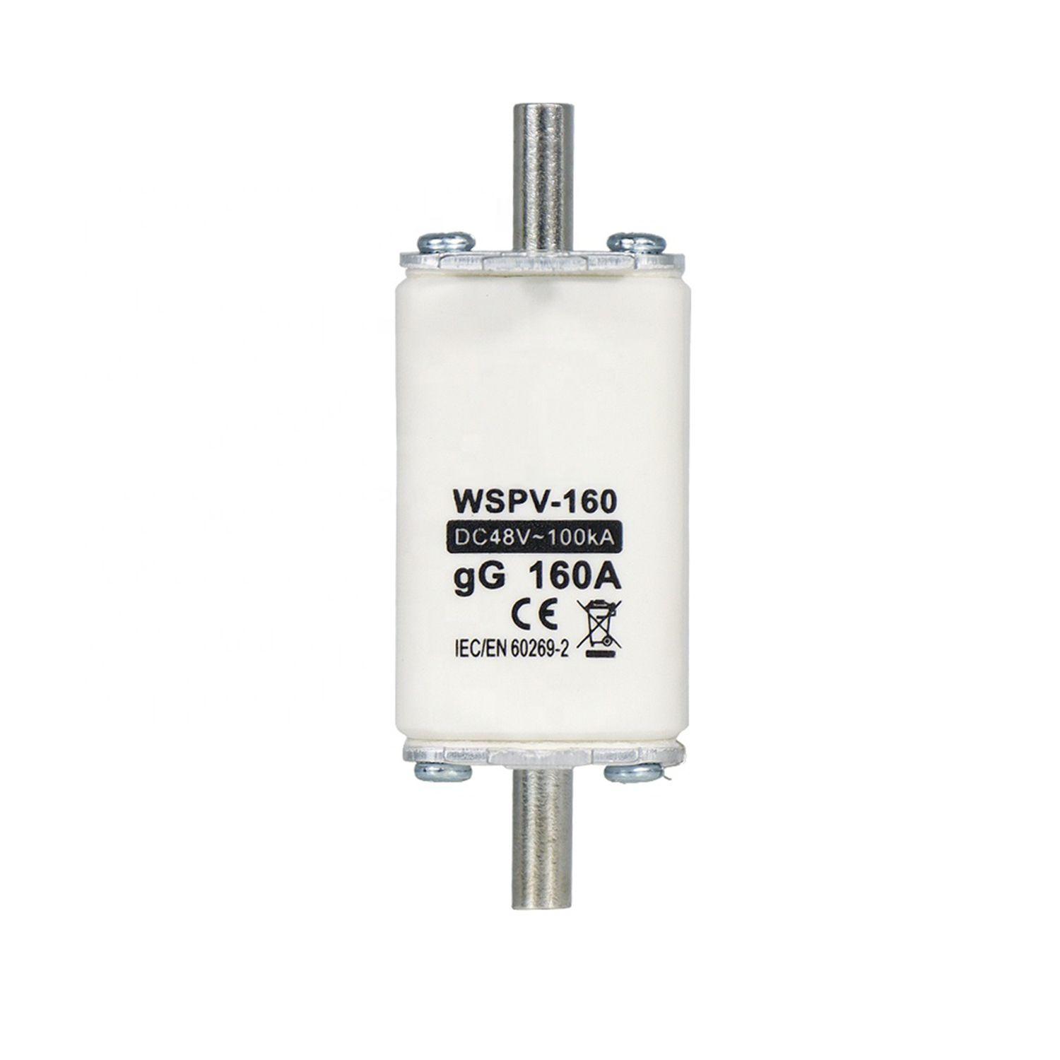 Fusible Cerámico gG NH NT00 160A 48VDC-1