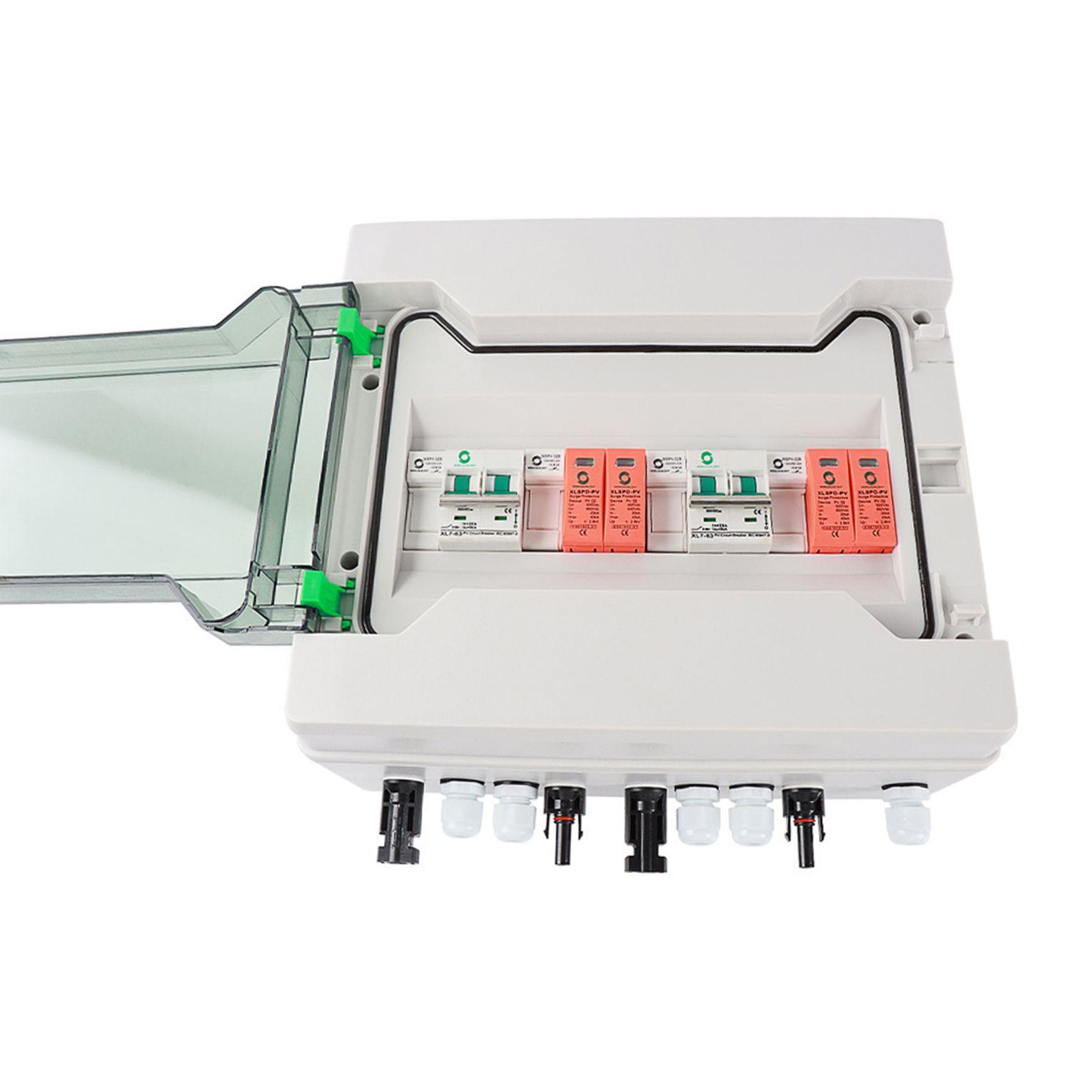 Caja Combinación String Solar Ip65 Wsdb-pv 2/2 32a 600v-3