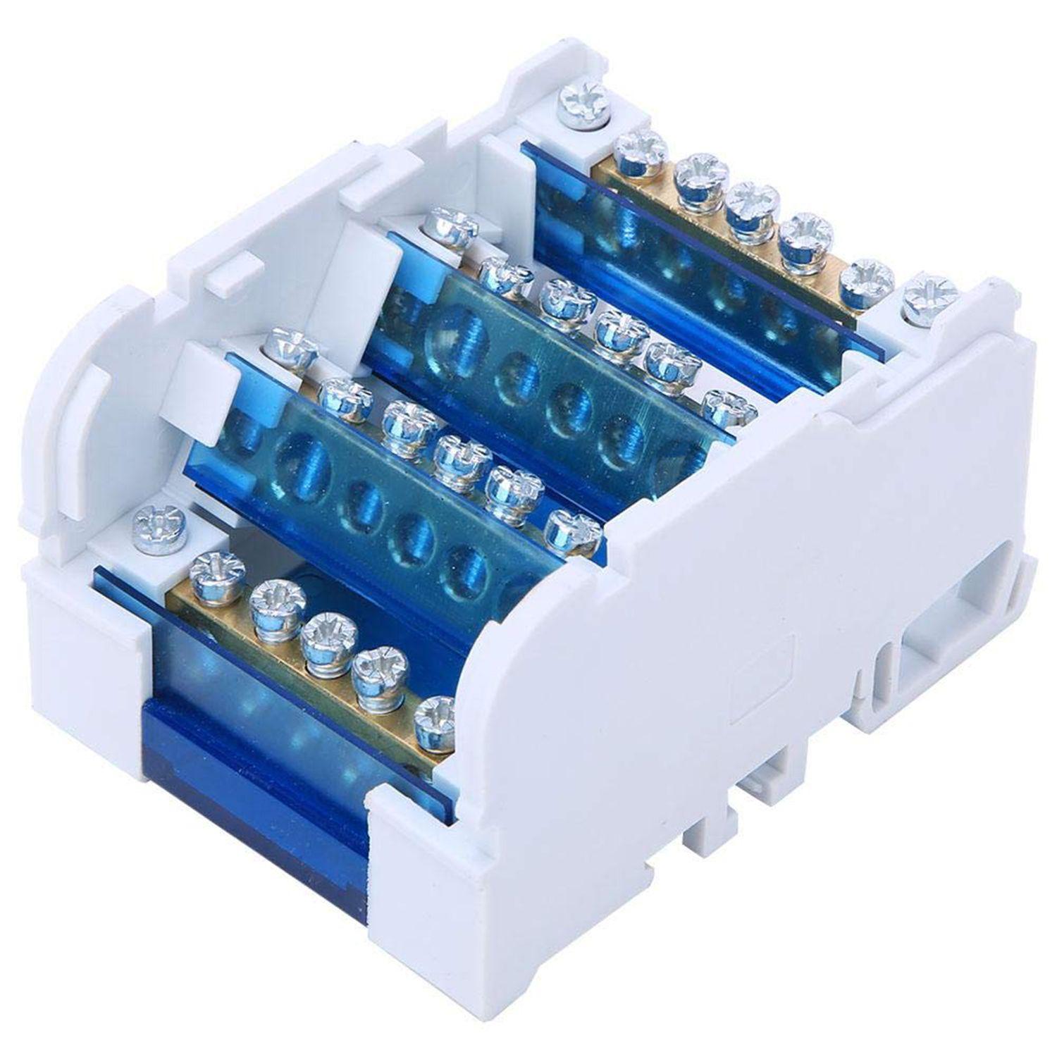 Repartidor Tetrapolar 4x7 Polos 125Amp-2