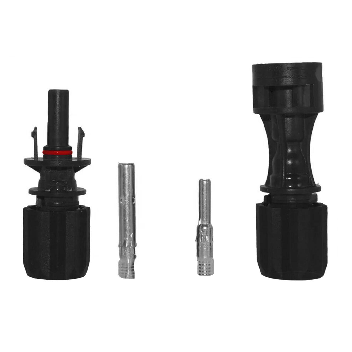 Par Conector Mc4 1500v 30a Macho Hembra-0