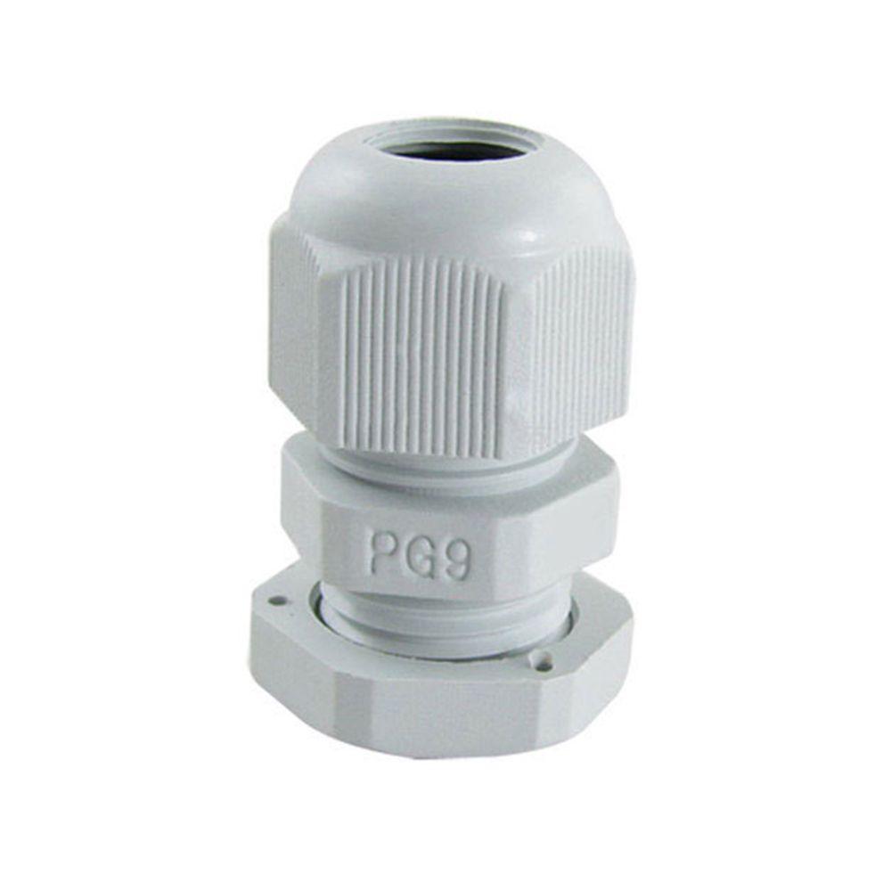 Prensa Estopa Pg9 Ip68 (4 - 8mm) Blanco 10 Unidades-2