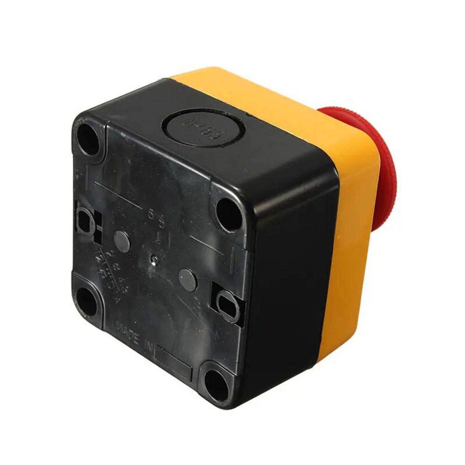 Pulsador De Emergencia Sobrepuesto Tipo Hongo 40mm Nc-4