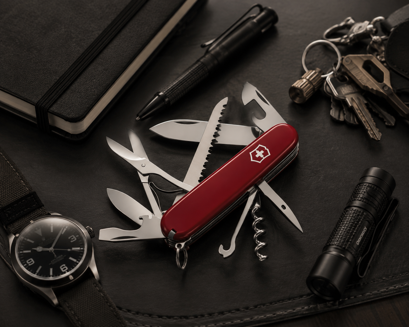 Navaja Suiza Huntsman Roja Victorinox 1.3713-0