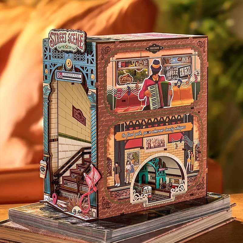 Separador de libros Street Scene TGB13 con Luces LED-1