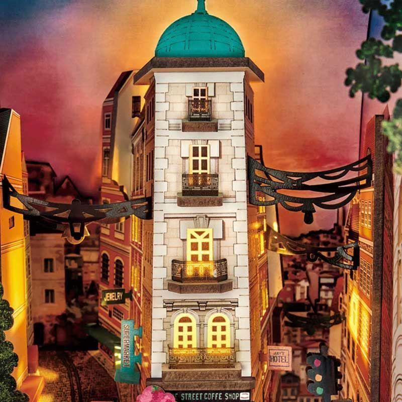 Separador de libros Street Scene TGB13 con Luces LED-2