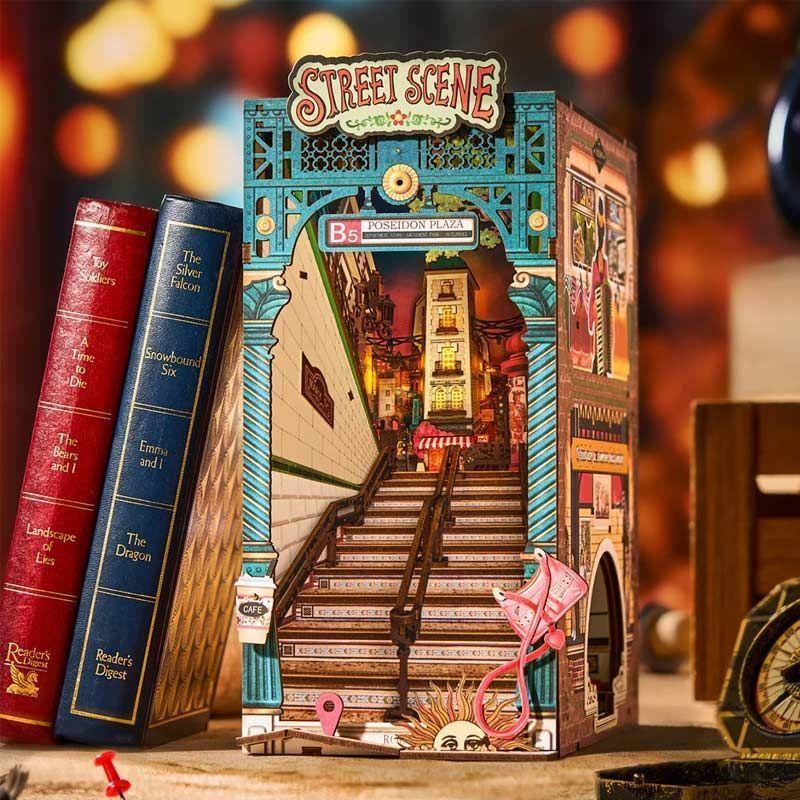 Separador de libros Street Scene TGB13 con Luces LED-4