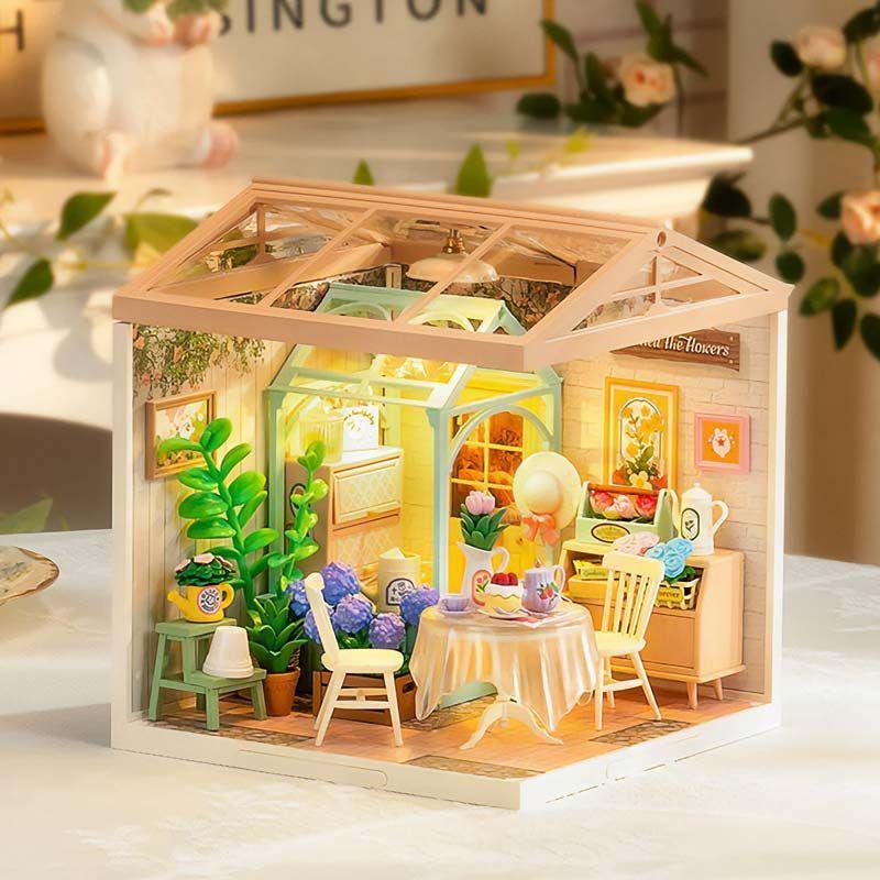 Jardín de Té en Miniatura Blooming Tea Garden – Rolife Super Creator DW013-3
