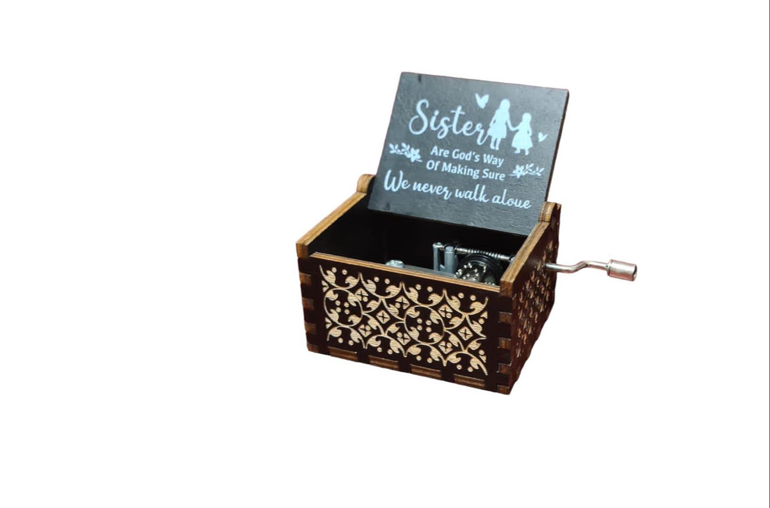 Caja Musical a Manivela “Sister”-2