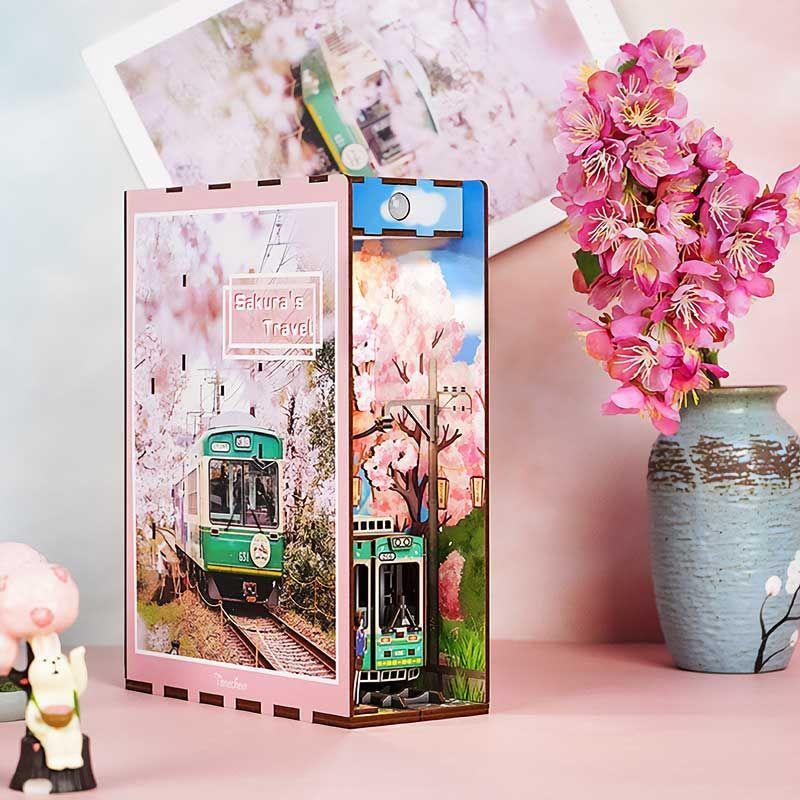 Puzzle 3d Sakura Travel – Booknook Iluminado Tonecheer TQ119-2