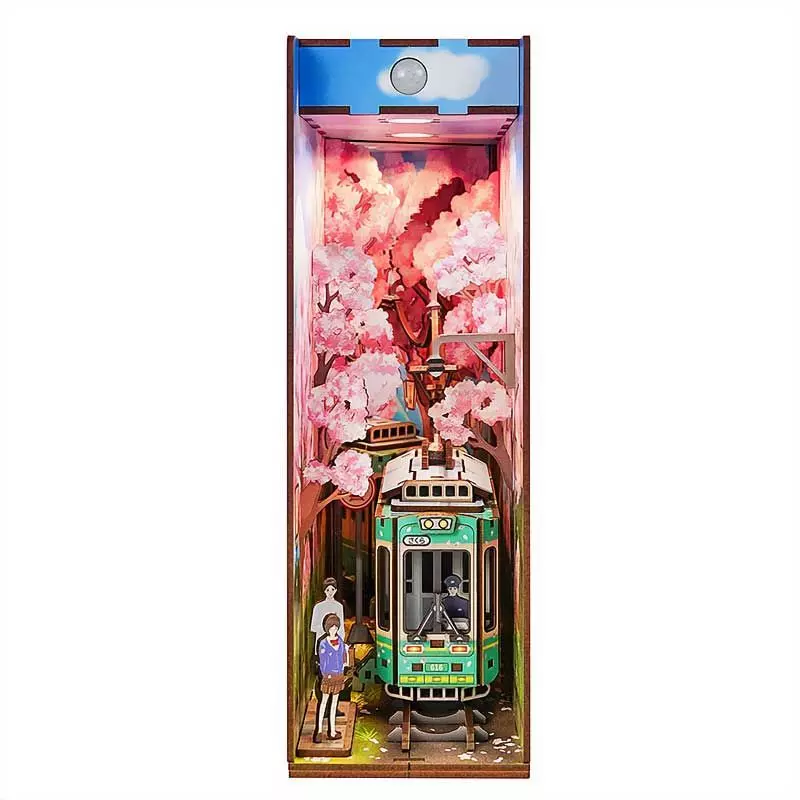 Puzzle 3d Sakura Travel – Booknook Iluminado Tonecheer TQ119-3