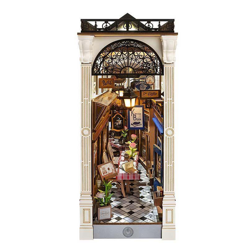 Separador de Libros Puzzle 3D Robotime - Arcade Dating Book Nook-0