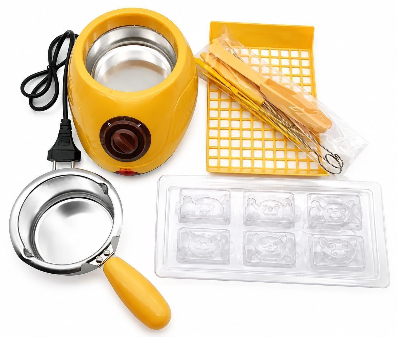 Chocolatera Eléctrica Explosive Slurry Premium Con Moldes y Accesorios-2
