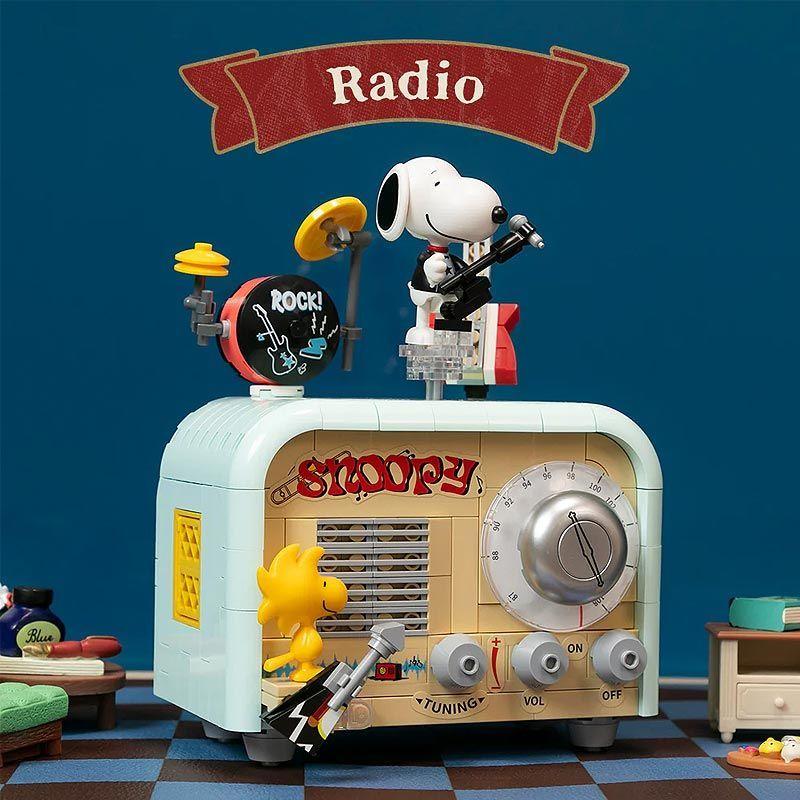 Snoopy y la Radio Retro – Set de Construcción Pantasy 86916-3