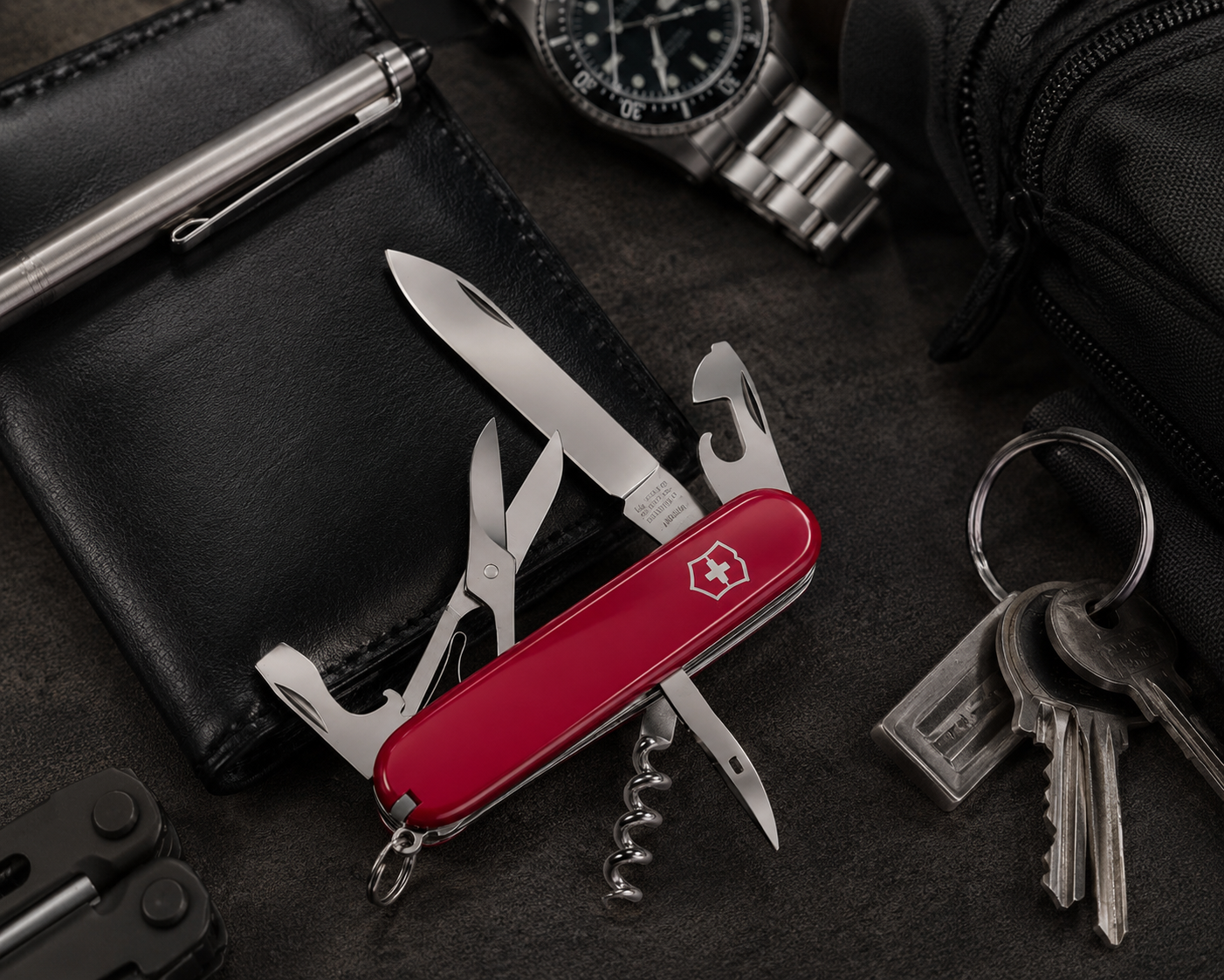 Navaja Suiza Climber Roja Victorinox 1.3703-4