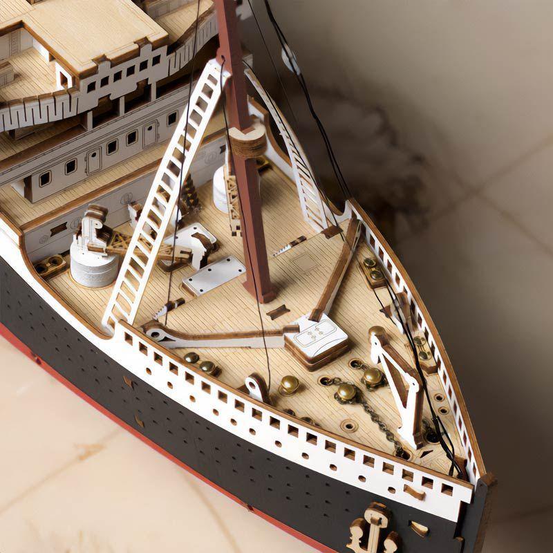 Titanic 1912 TGL02 Puzzle 3D de Madera Eternal Atlantic Voyager-3