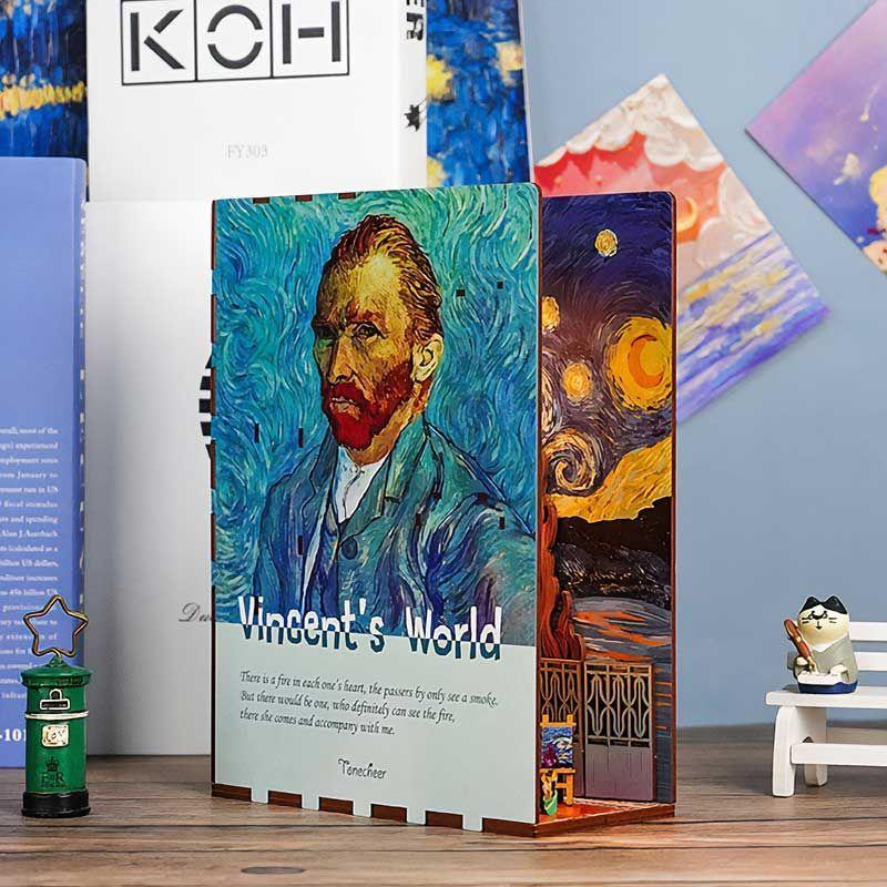 Puzzle 3D El Taller de Van Gogh – Book Nook Tonecheer TQ113-2