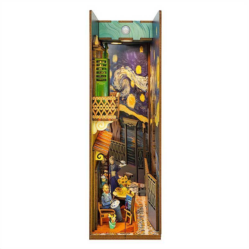 Puzzle 3D El Taller de Van Gogh – Book Nook Tonecheer TQ113-3