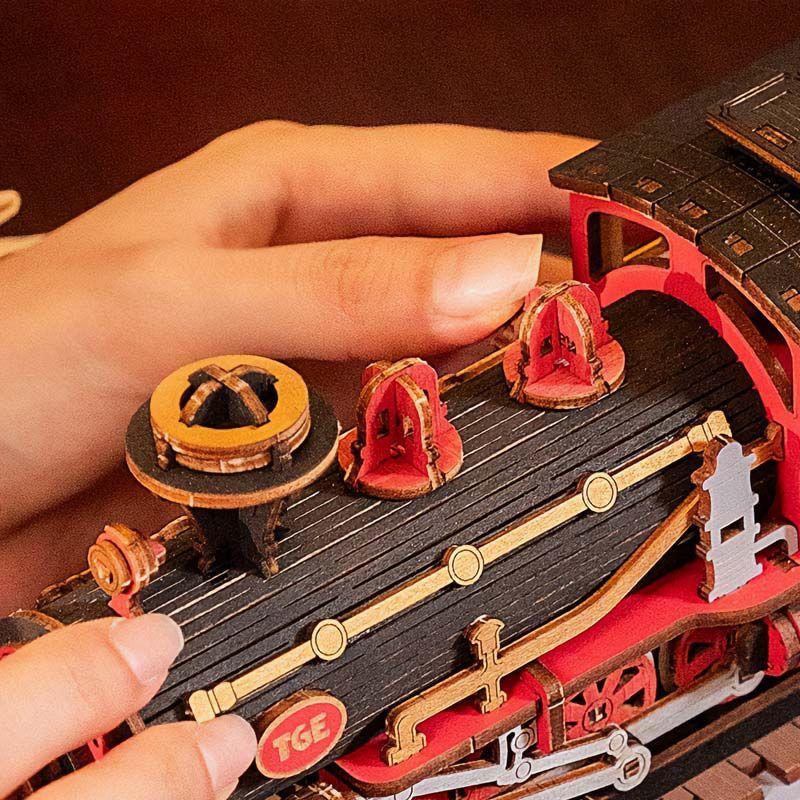 🚂 Century Train TGE01 – Book Nook Retro de Tren de Época Rolife 🚇✨-3