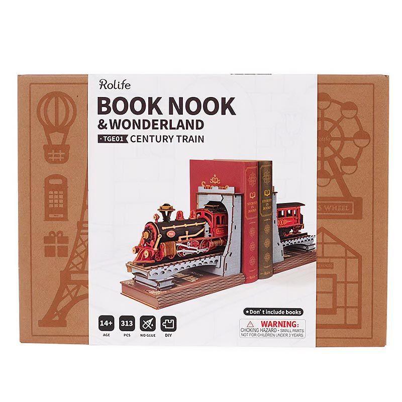 🚂 Century Train TGE01 – Book Nook Retro de Tren de Época Rolife 🚇✨-2