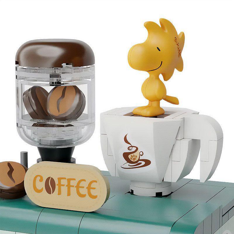 Snoopy Cafetera Retro – Set de Construcción Pantasy (Coffee Maker)-4
