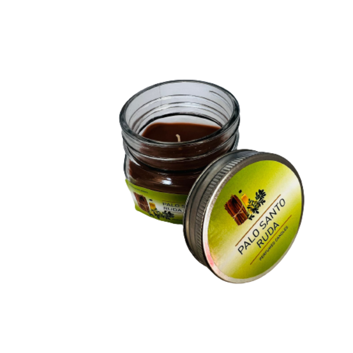 Vela Aromatica - Palo Santo y Ruda-0