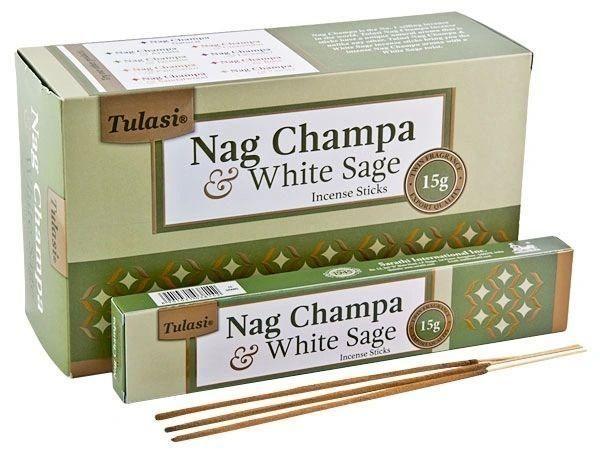 Incienso Natural Nag Champa Salvia Blanca-0